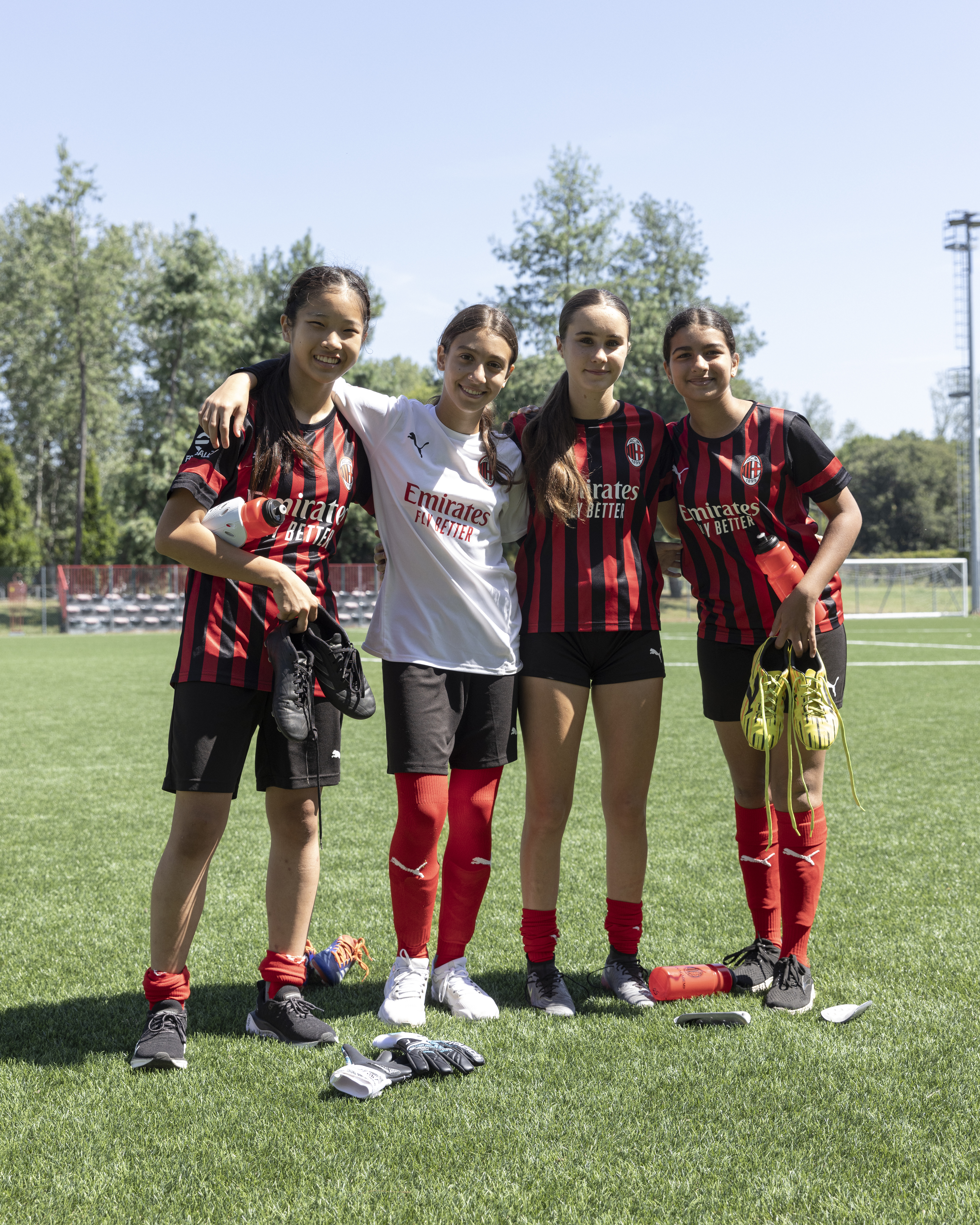 Football with AC Milan photo