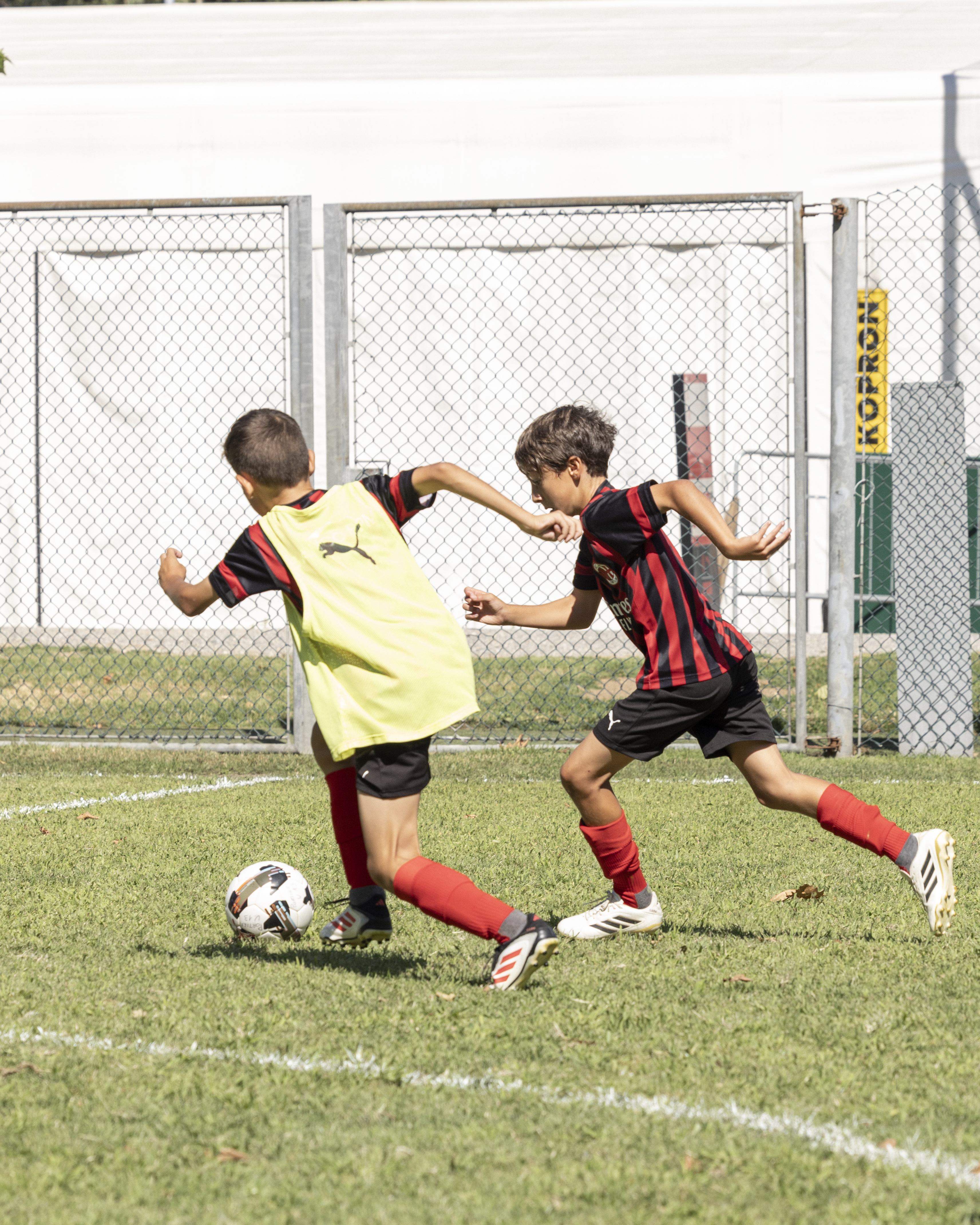 Football with AC Milan photo