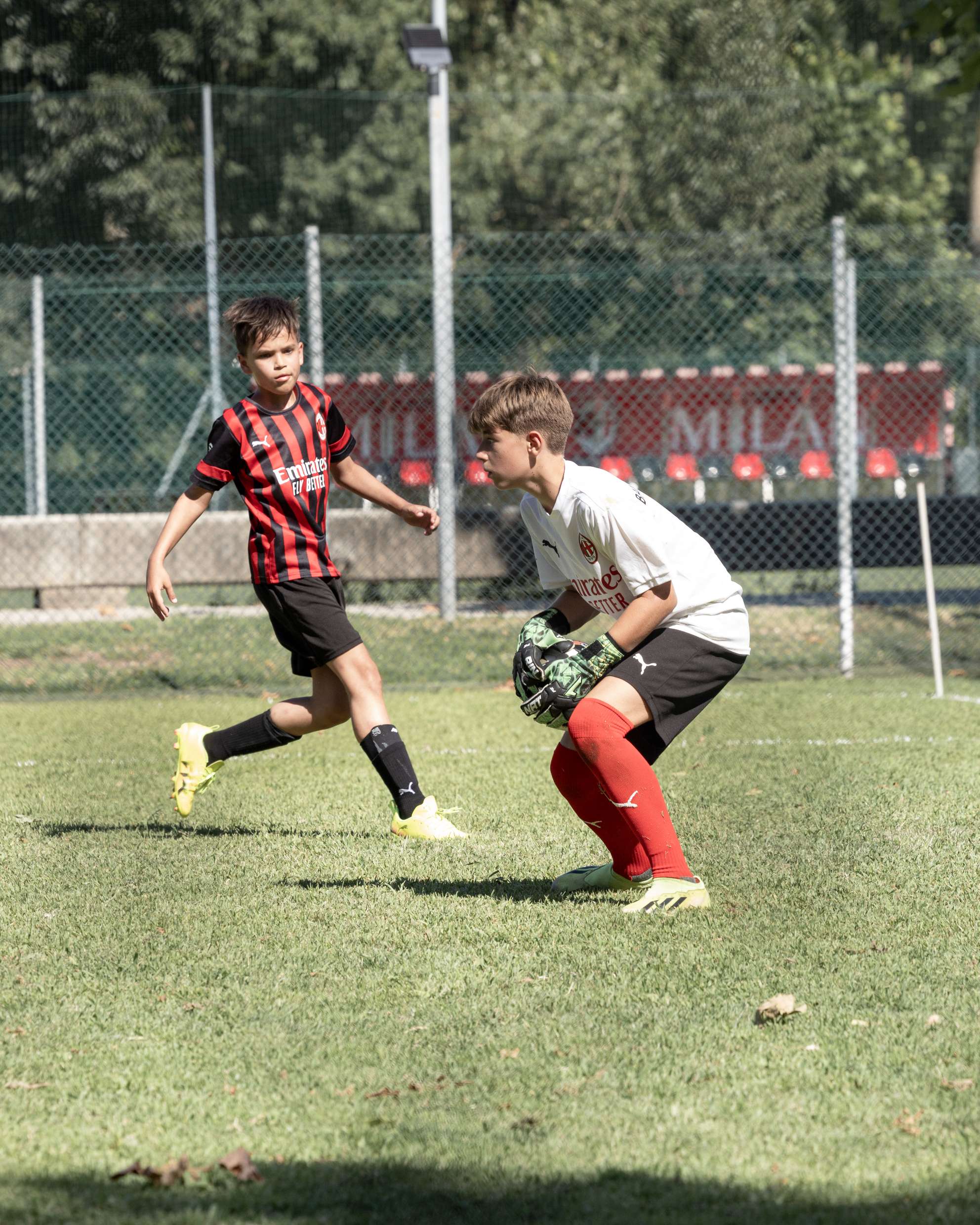 Football with AC Milan photo