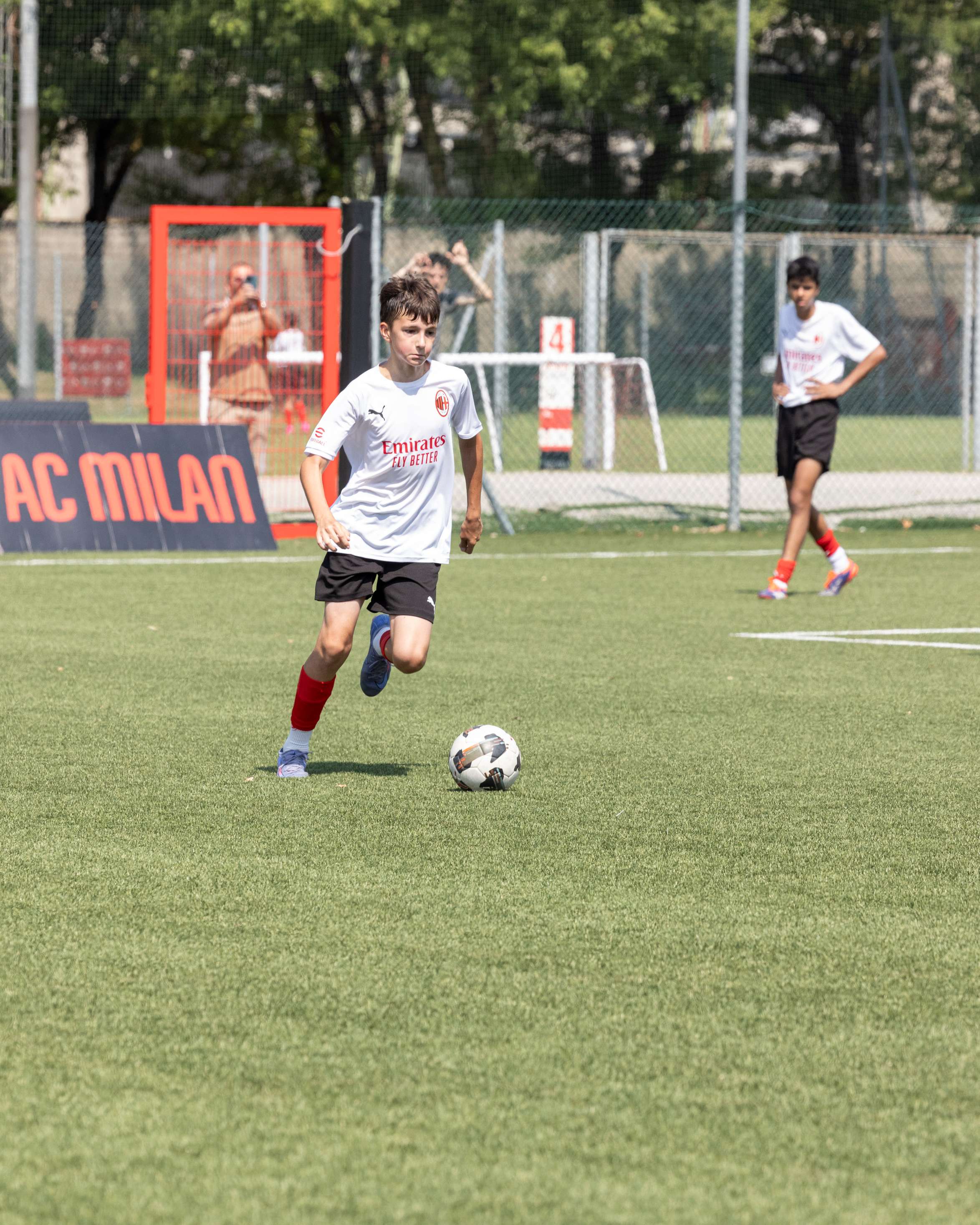 Football with AC Milan photo