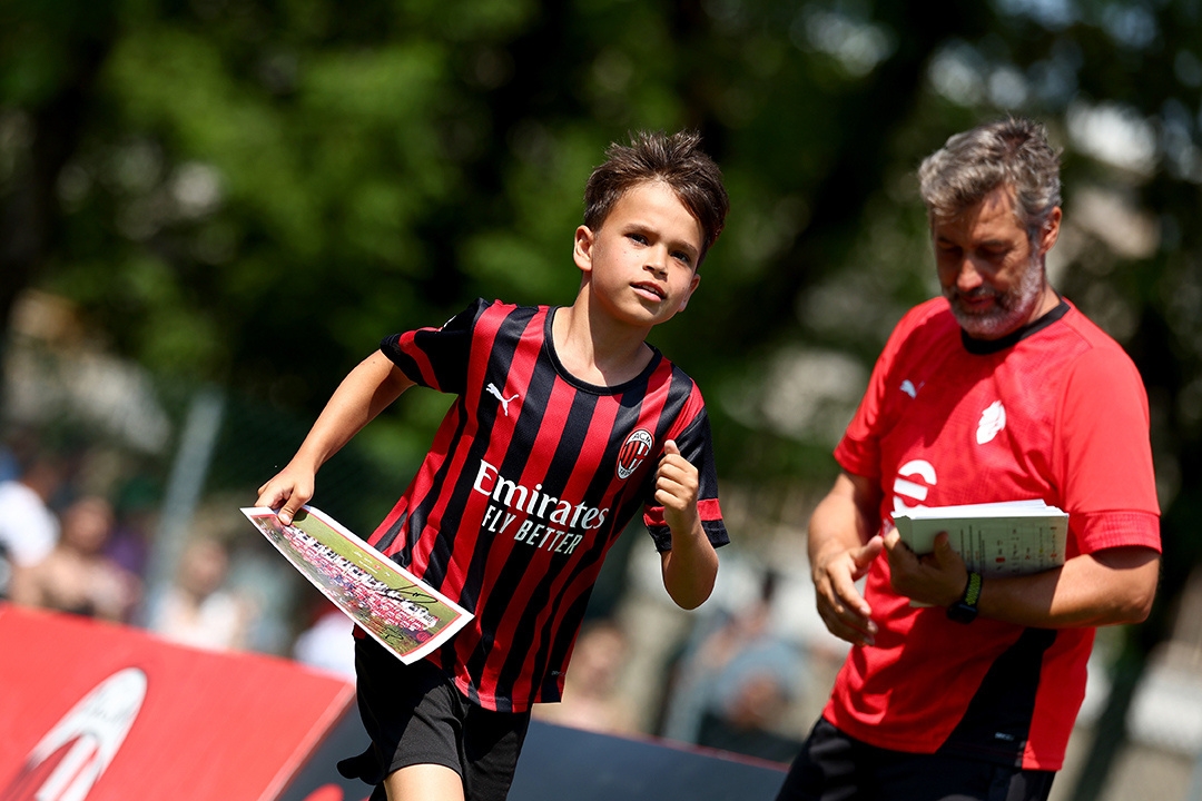 Football with AC Milan photo