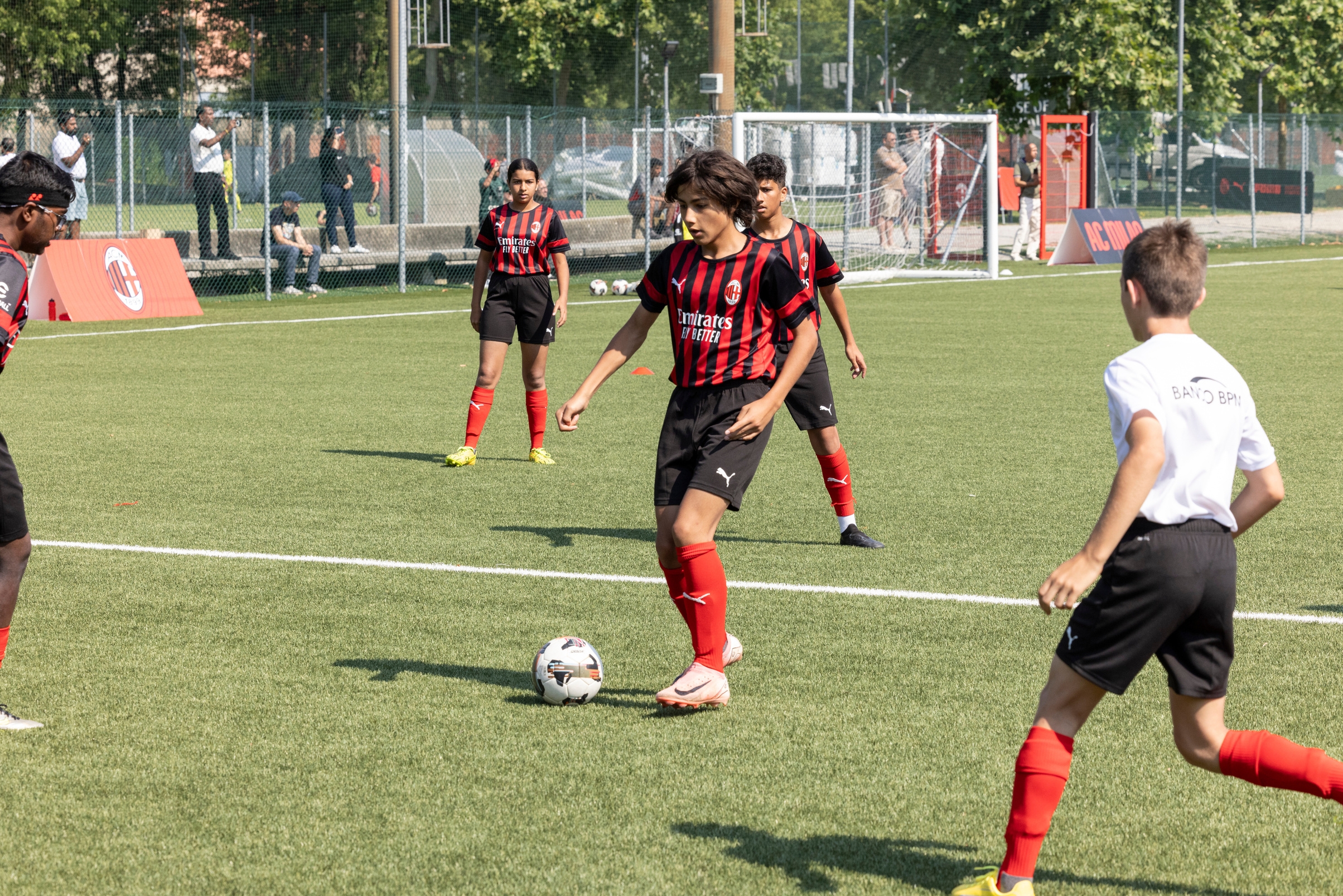 Football with AC Milan